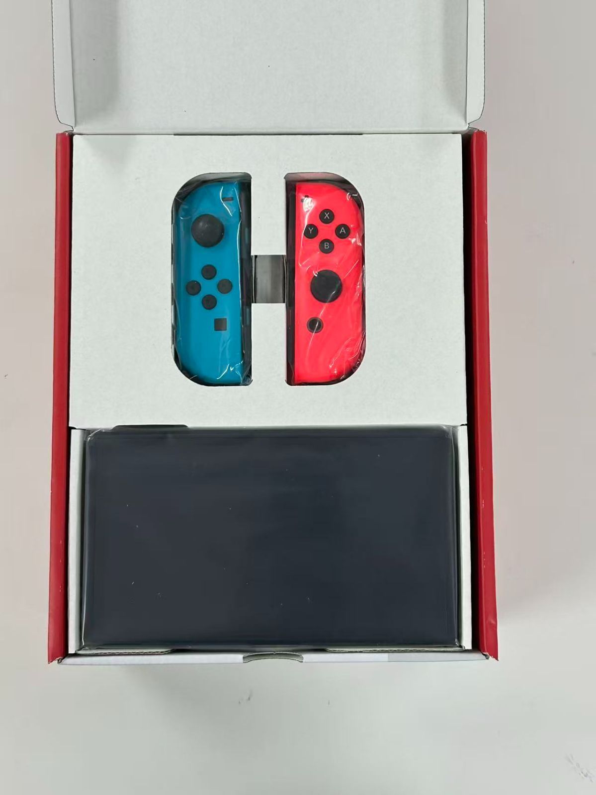 ほぼ新品 Nintendo Switch (有機ELモデル) ネオンブルー・ネオンレッド