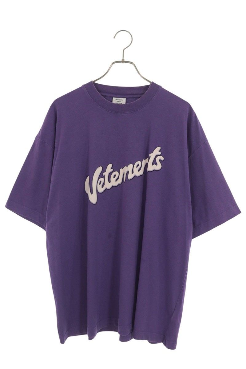 ヴェトモン UE63TR101U ロゴプリントTシャツ メンズ XS