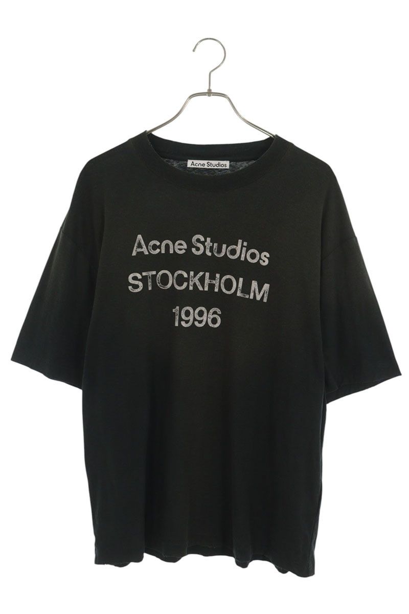 アクネストゥディオズ FN-UX-TSHI000013 ロゴプリントリラックスフィットヴィンテージ加工Tシャツ メンズ M 37,778円