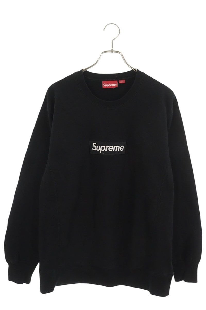 シュプリーム Box Logo Crewneck ボックスロゴクルーネックスウェット メンズ L