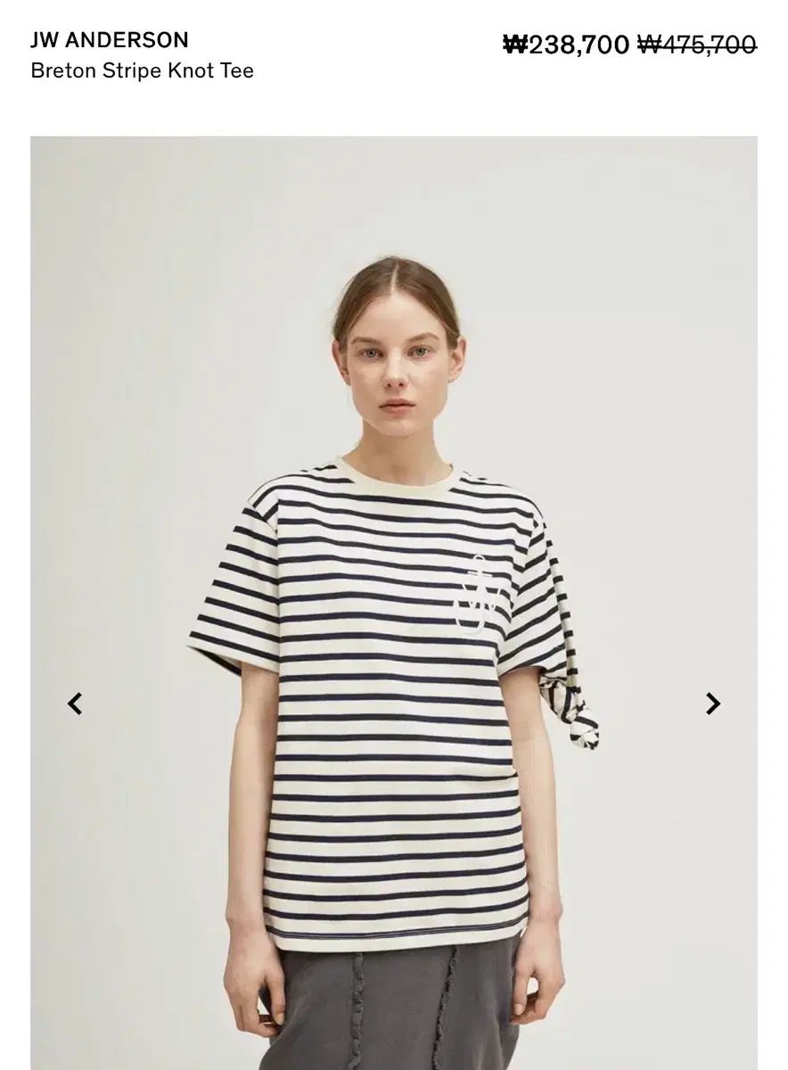 JW Kinloch Anderson(キンロックアンダーソン) リボン結び Tシャツ