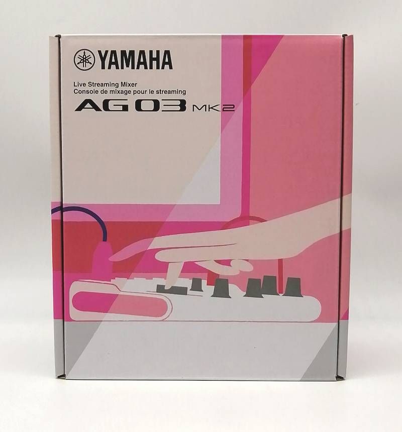 美品! YAMAHAヤマハ ライブストリーミングミクサー AG03 MK2 13,286円