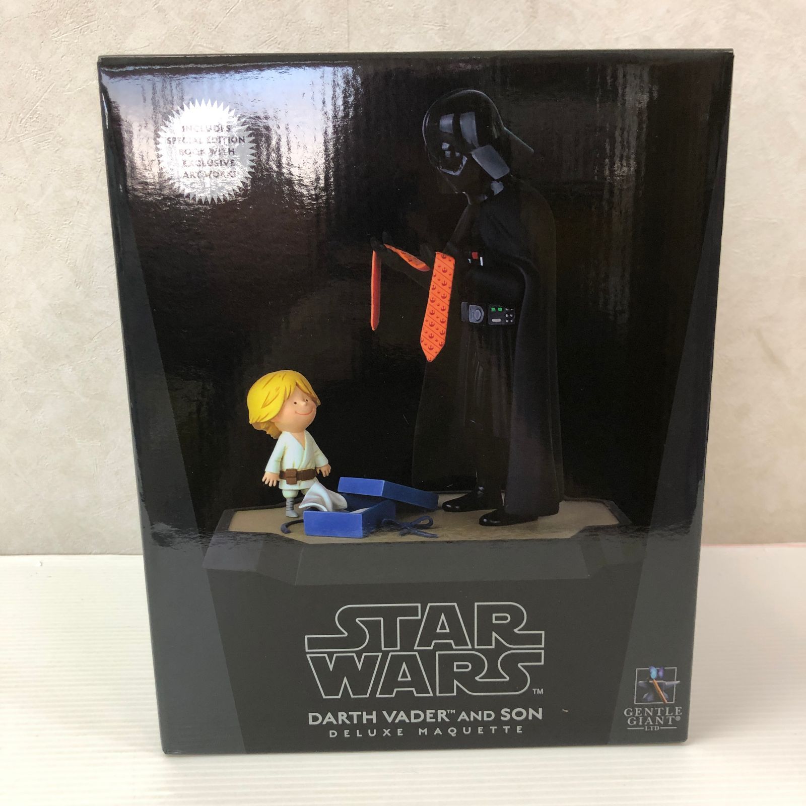 STAR WARS DXマケット ダース・ヴェイダーとルーク フィギュア ジェントル・ジャイアント 0797/1500 外箱開封済み、内箱未開封 smtketc098410