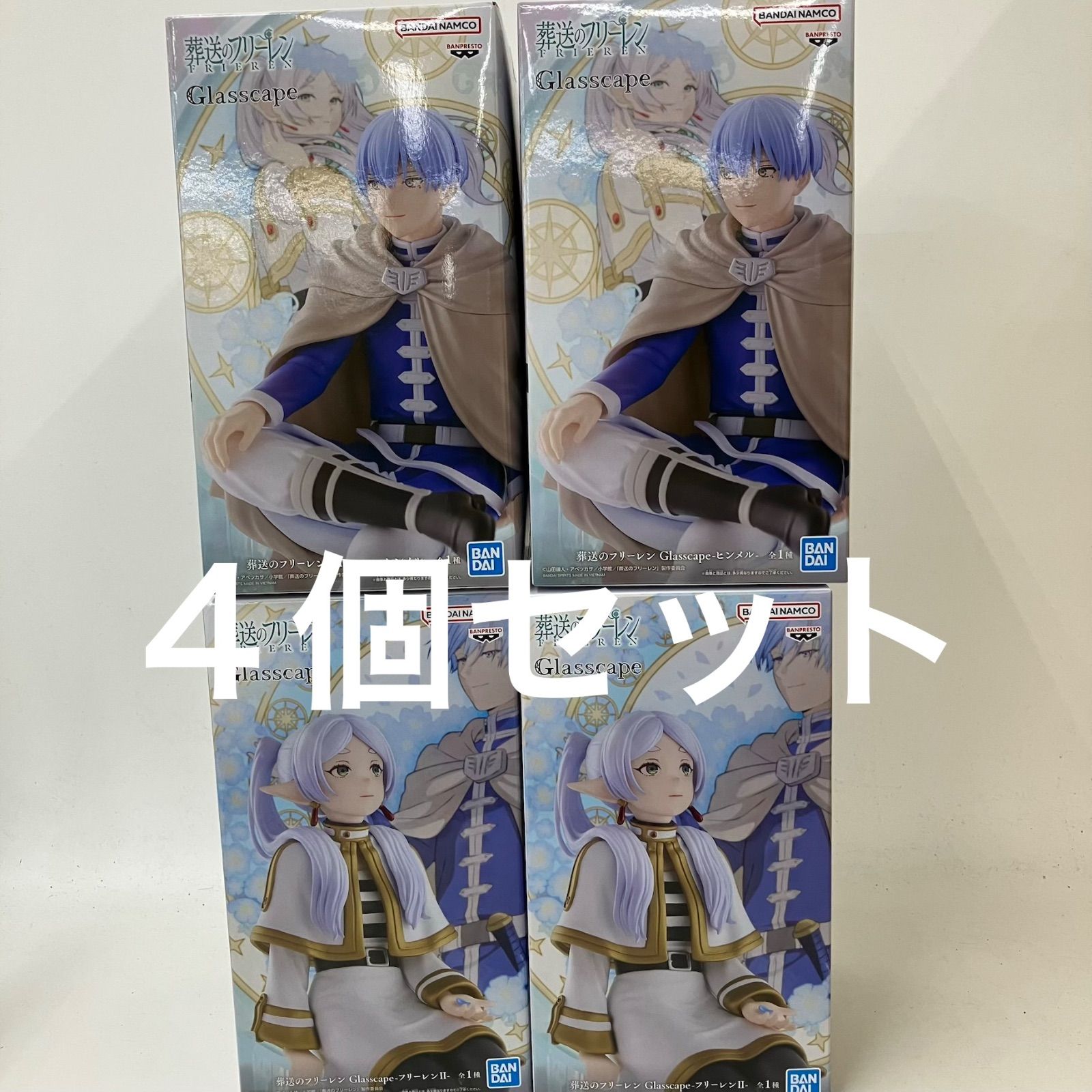 未開封 葬送のフリーレン Glasscape フリーレンⅡ ヒンメル フィギュア