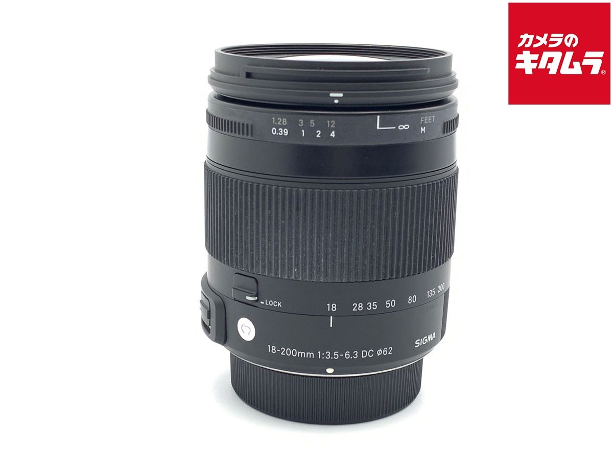 【中古】 【難あり品】 シグマ 18-200mm F3.5-6.3 DC MACRO OS HSM Contemporary ニコン用