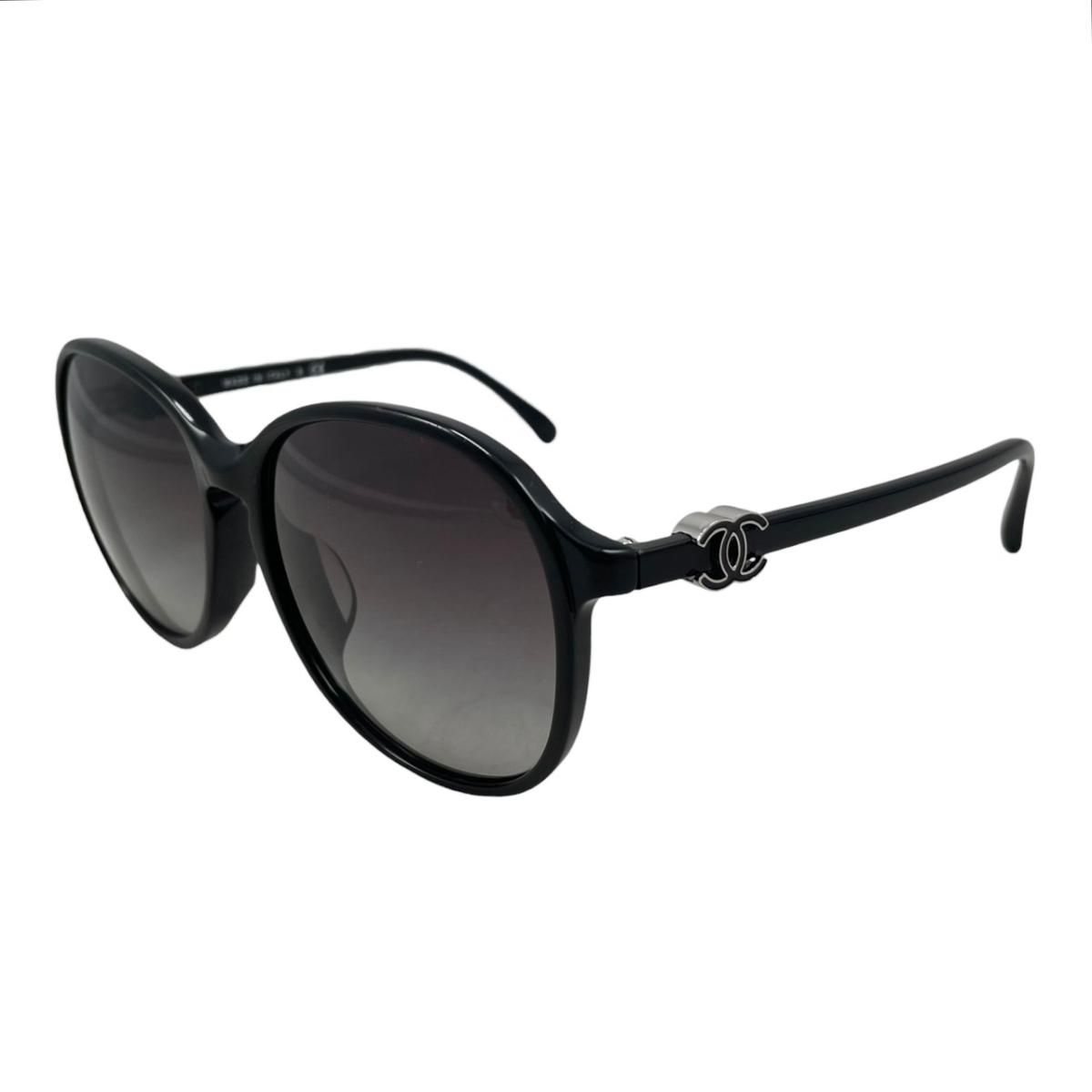☆シャネル サングラス ココマーク 5217-A ロゴ ブラック シルバー金具 CHANEL 29,315円
