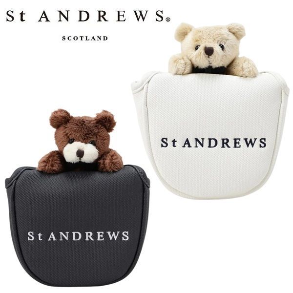 セント アンドリュース ゴルフ テディベアマレット型用パターカバー St ANDREWS 042-6984314 7,387円