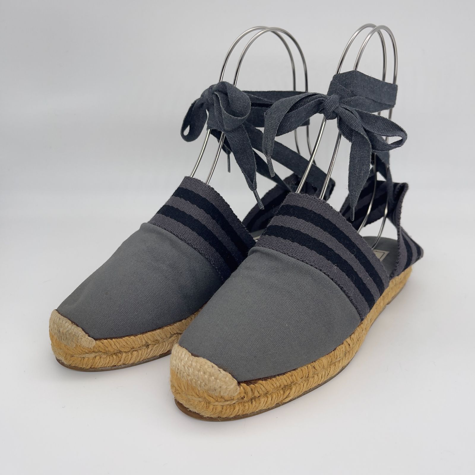 HERMES エルメス フールトゥ エスパドリーユ キャンバス サンダル Size35 /M26275