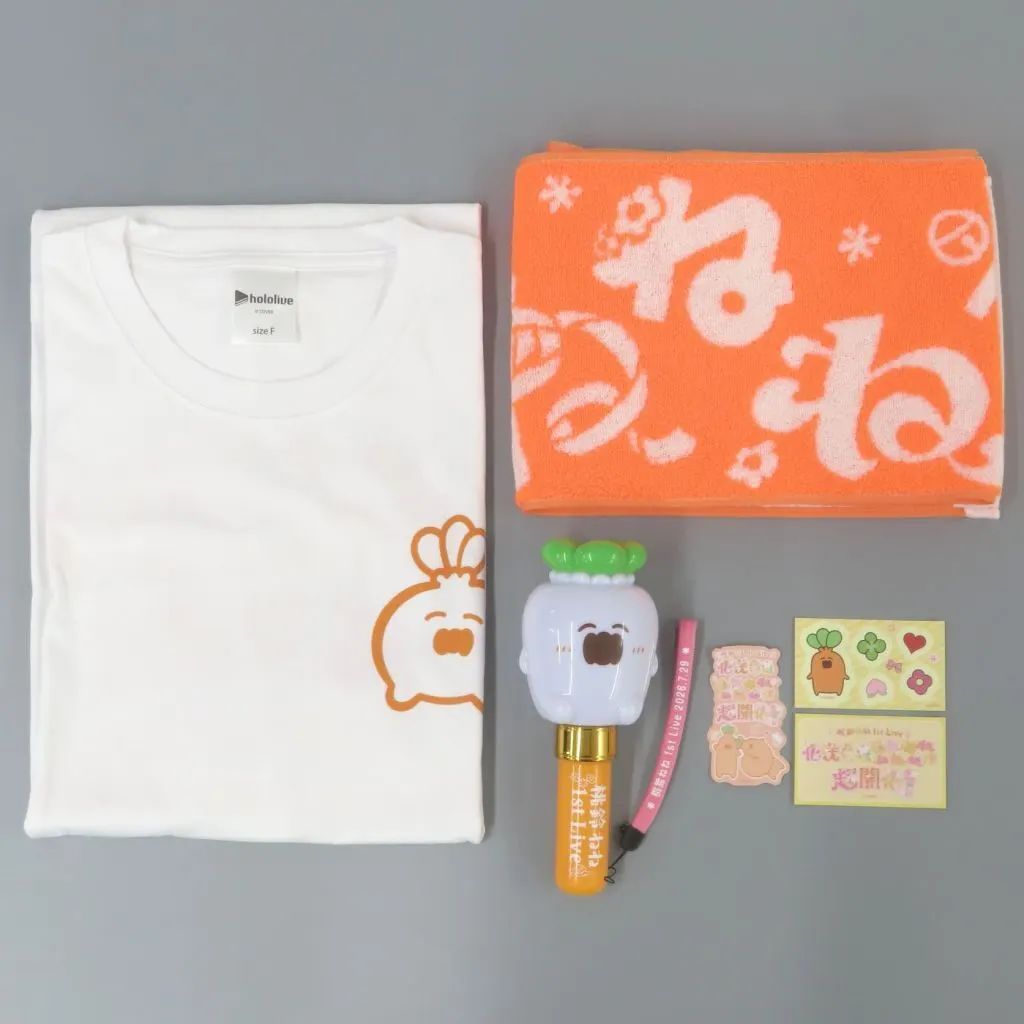 【新品未開封】桃鈴ねね 1st Live 応援セット 中古】グッズセット 桃鈴ねね 応援セット 「バーチャルYouTuber
