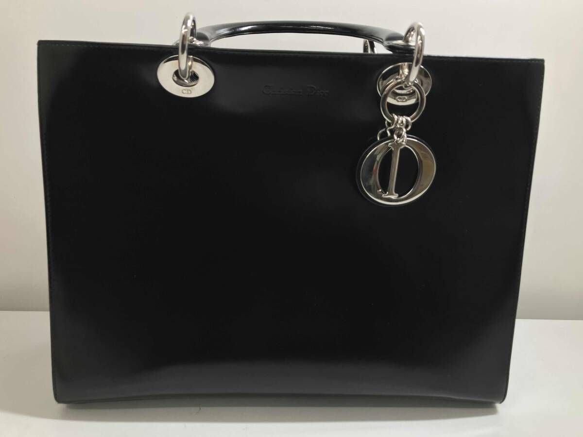 【付属品有り】Christian Dior レディディオール ラージ　ハンドバッグ ブラック　 79,349円