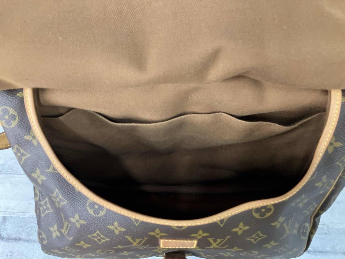 LOUIS VUITTON／モノグラム ソミュール35／M42254 バッグ