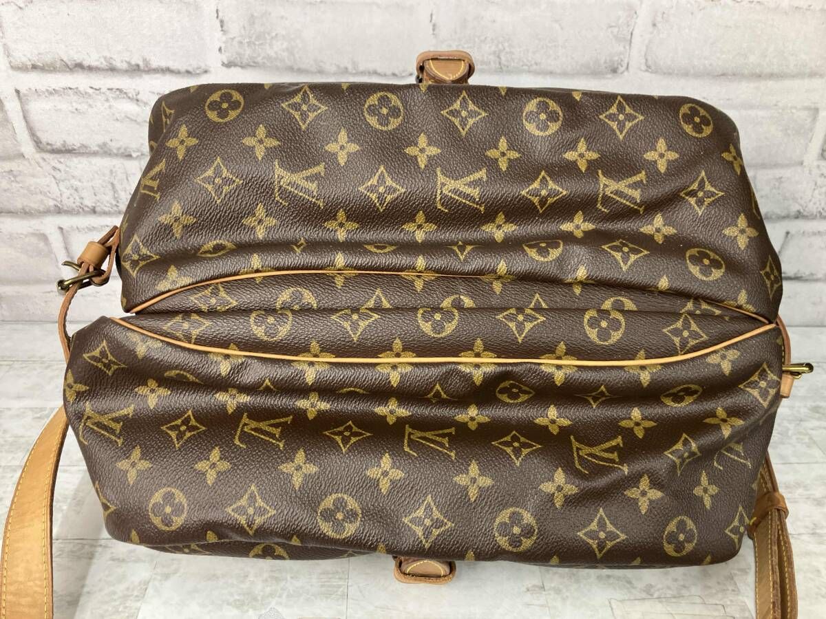 LOUIS VUITTON／モノグラム ソミュール35／M42254 バッグ