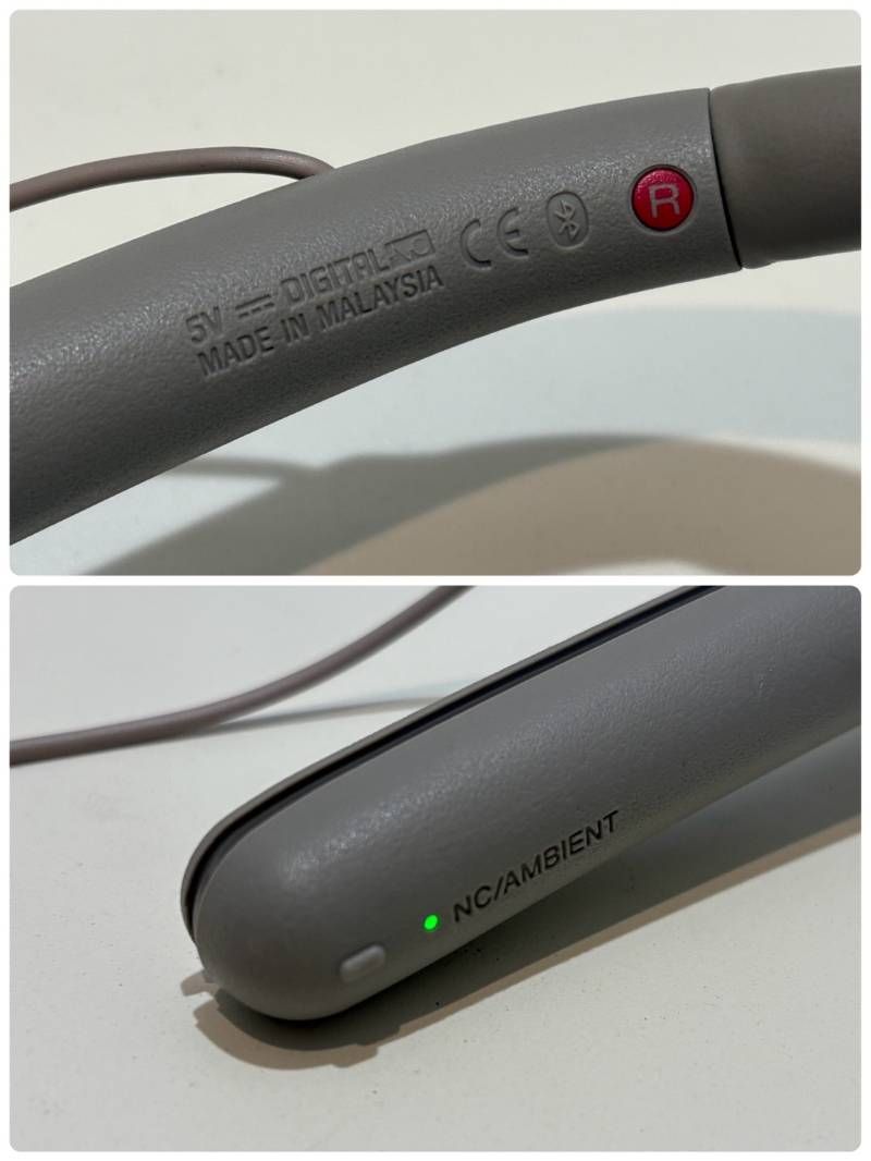 SONY ワイヤレスノイズキャンセリングステレオヘッドセット WI-1000X Wireless シャンパンゴールド 音出し確認ok