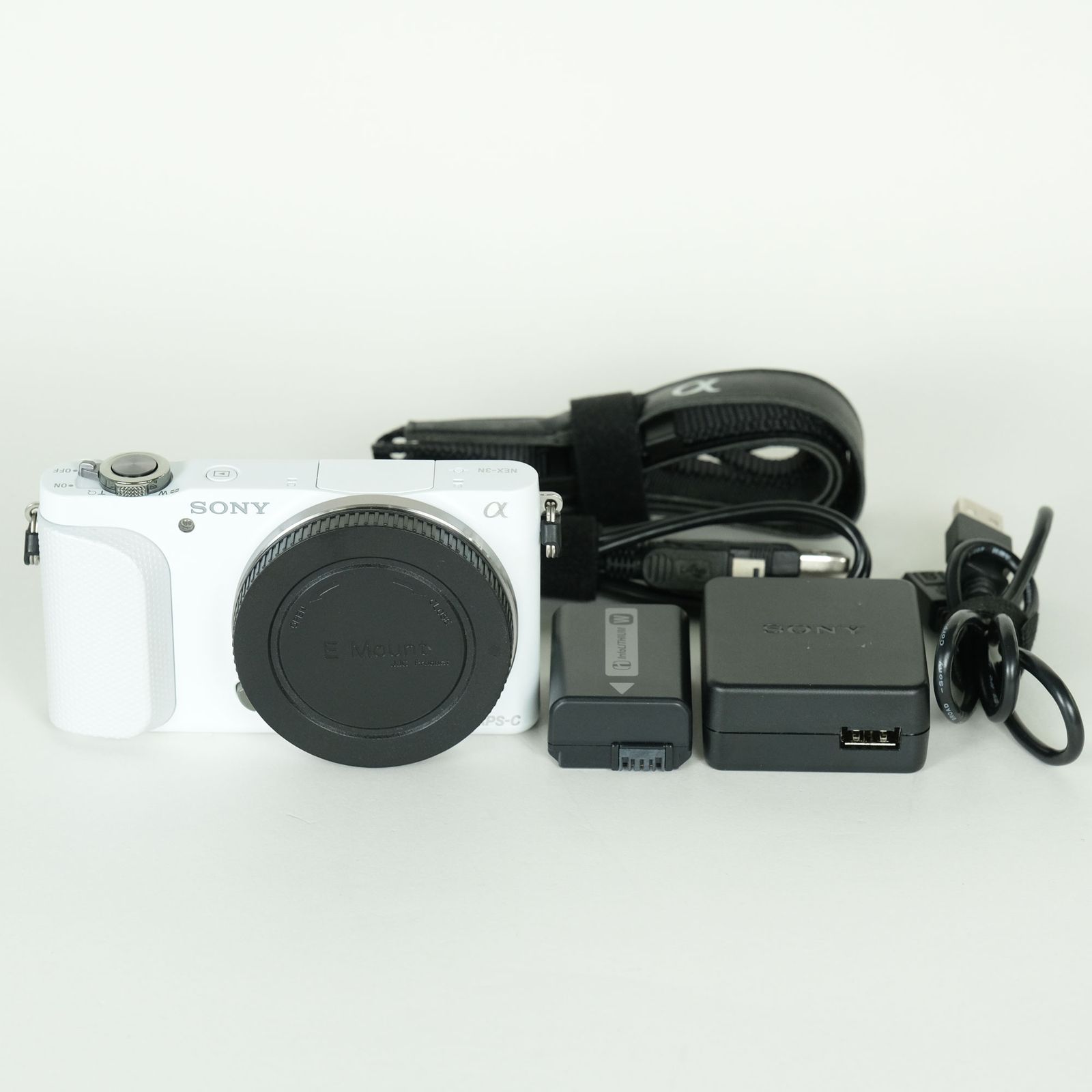 [美品 | シャッター数2,023回] SONY α NEX-3N ボディ ホワイト | SONY Eマウント