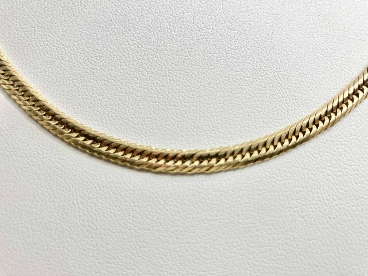 【造幣局刻印】K18 （総25.8g）12面 トリプル喜平 51 cm イエロー ゴールド ネックレス ユニセックス 356,796円