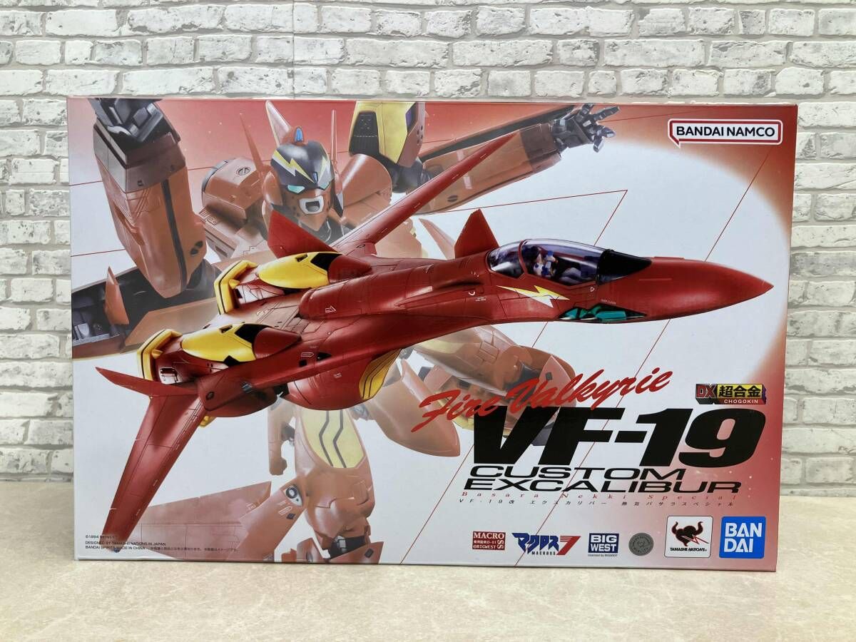 フィギュア DX超合金 VF-19改 エクスカリバｰ 熱気バサラスペシャル マクロス7 BANDAI