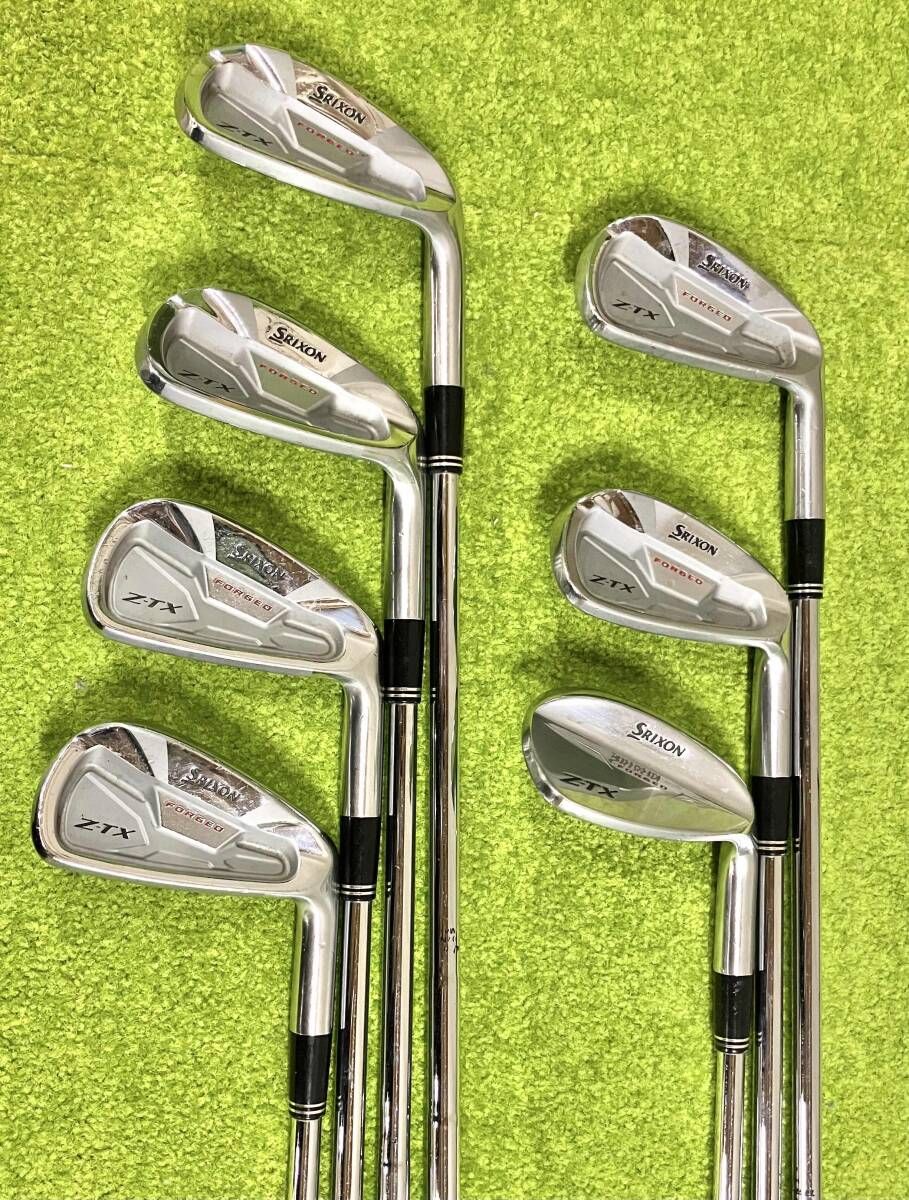 DUNLOP ダンロップ SRIXON Z-TX(2011) アイアンセット 5~9, P A 7本セット Dynamic Gold フレックスS200 男性右利き用