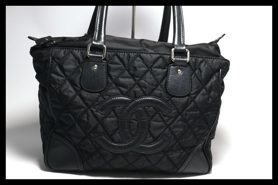 ■シャネル　12番台　ココマーク　ナイロン×レザー　トートバッグ　CHANEL■0723ol29278 64,900円