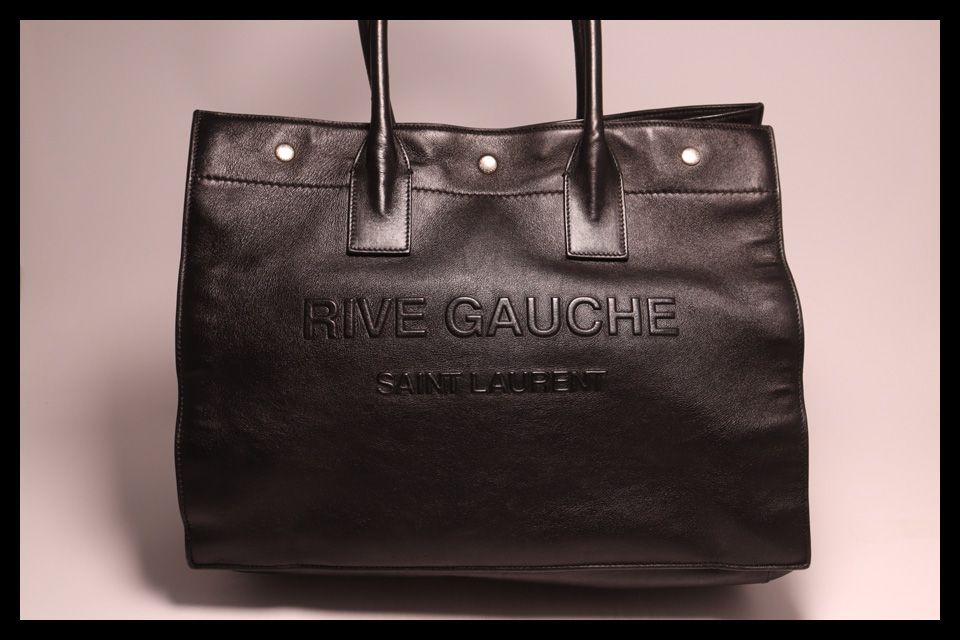 ■サンローラン　リヴゴーシュ　レザー　トートバッグ　SAINT LAURENT■0723ol591085 59,400円