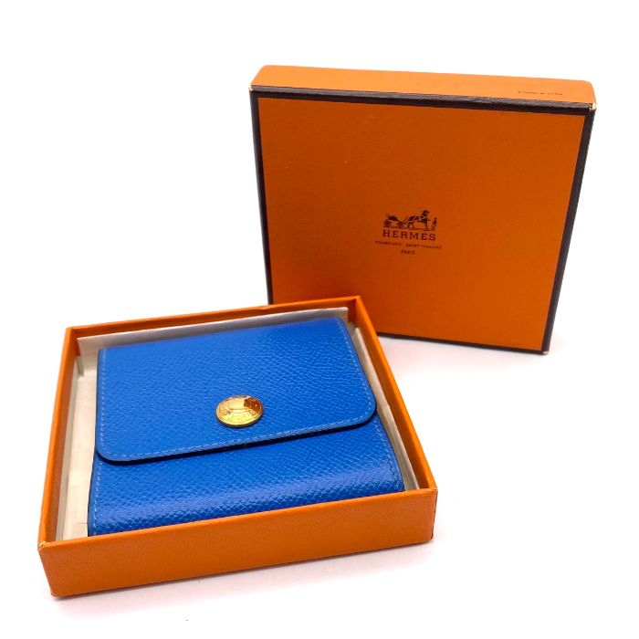 【中古】良品 HERMES エルメス アラジフ クシュベル ポイスイット ケース fY11373N