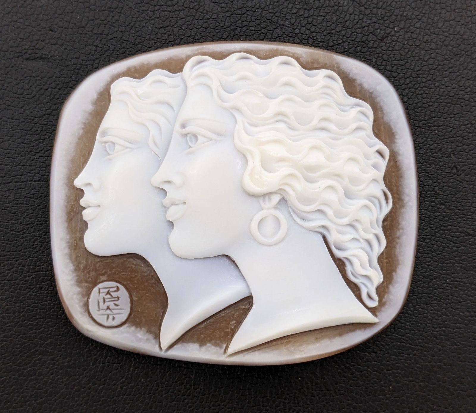 I【中古・長期保管・ルース品】Carlo Parlati カルロ・パルラーティ シェルカメオ アンティーク ヴィンテージ コレクション I-0-20.0