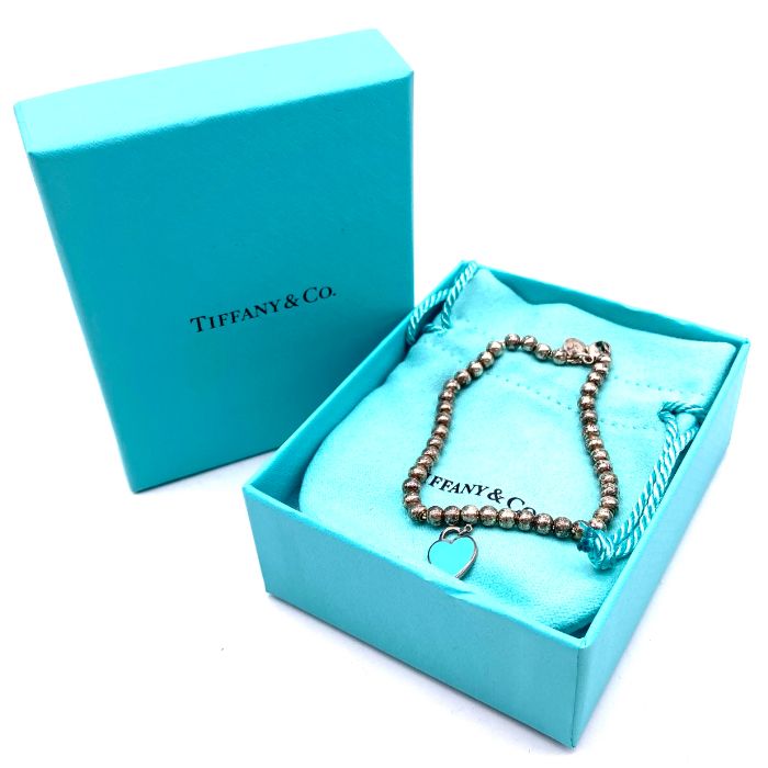 【中古】 Tiffany＆Co ティファニー ボール リターントゥ シルバー925 ブレスレット fY11510N 17,250円