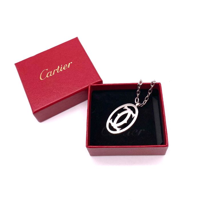 【中古】美品 Cartier カルティエ マスト シルバー キーチャーム fY11511N