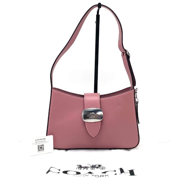 【中古】良品 COACH コーチ エライザ レザー ハンド ショルダー バッグ fH0433A 17,005円