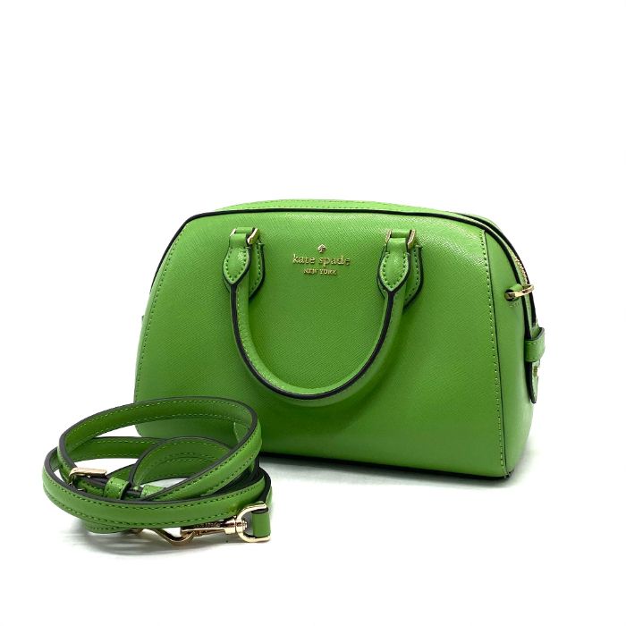 【中古】美品 Kate Spade ケイトスペード マディソン ダッフル 2way レザー ハンド ショルダー バッグ fH0463A