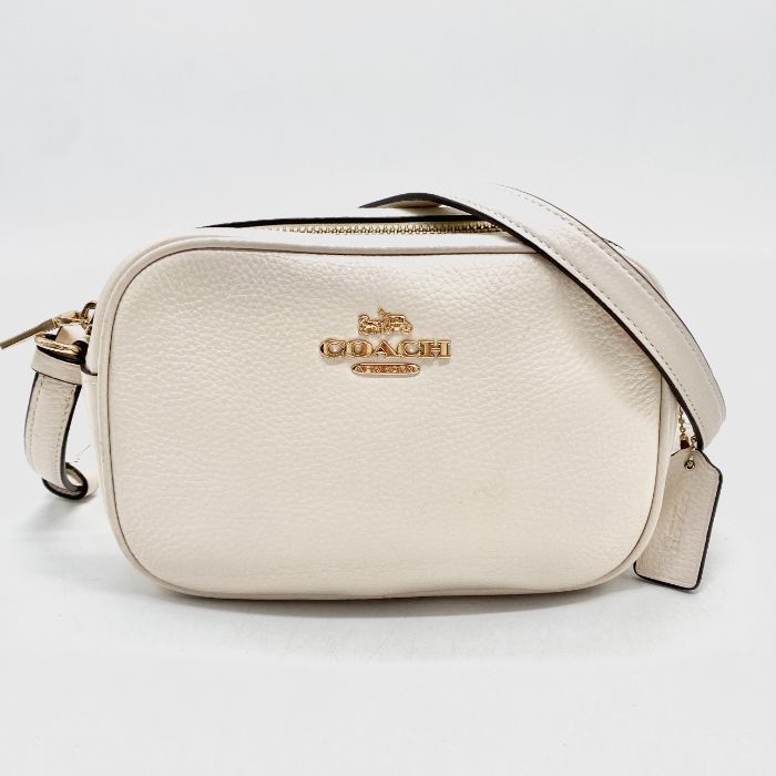 【中古】良品 COACH コーチ ジェイミー レザー ショルダー バッグ fH0466N