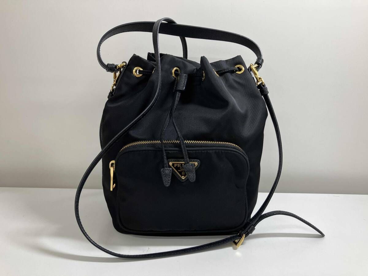【付属品有り】PRADA プラダ 2WAYバッグ 黒 ブラック