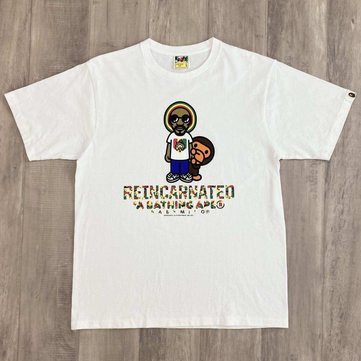 ★激レア★ Snoop Dogg × BAPE マイロ Tシャツ Lサイズ a bathing ape milo スヌープドッグ エイプ ベイプ アベイシングエイプ y8876 19,832円