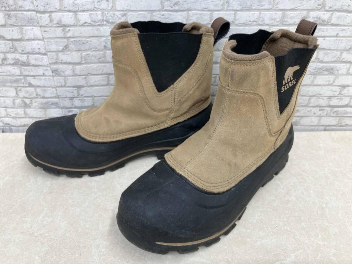 SOREL ソレル BUXTON PULL ON BOOT スノーブーツ ブーツ NM2738-257 サイズ29cm ブラウン×ブラック ウォータープルーフ