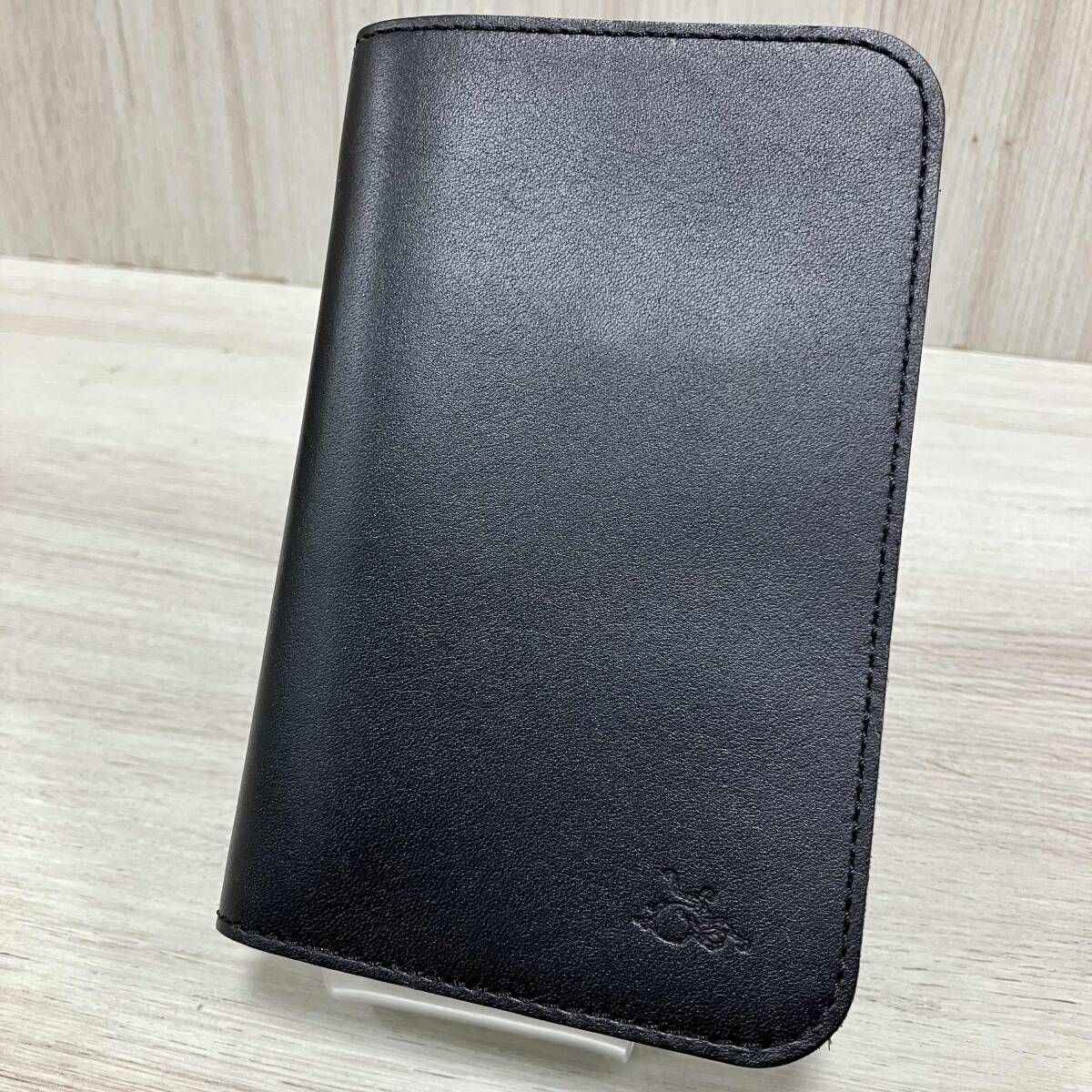 革蛸/二つ折り財布/ブラック　黒　台形ミドルウォレット　革蛸謹製 本革 レザーウォレット　日本製 7,483円