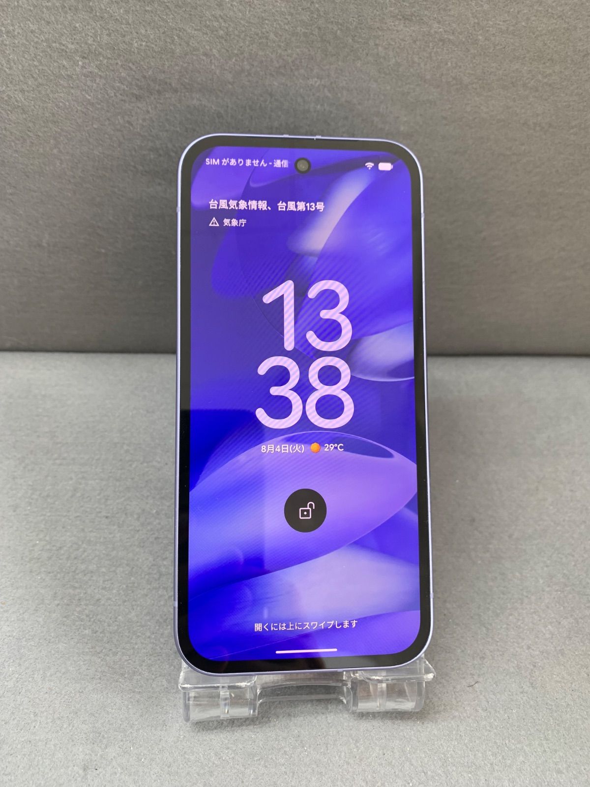 超美品 国内版 SIMフリー Google pixel 9a 128GB アイリス色