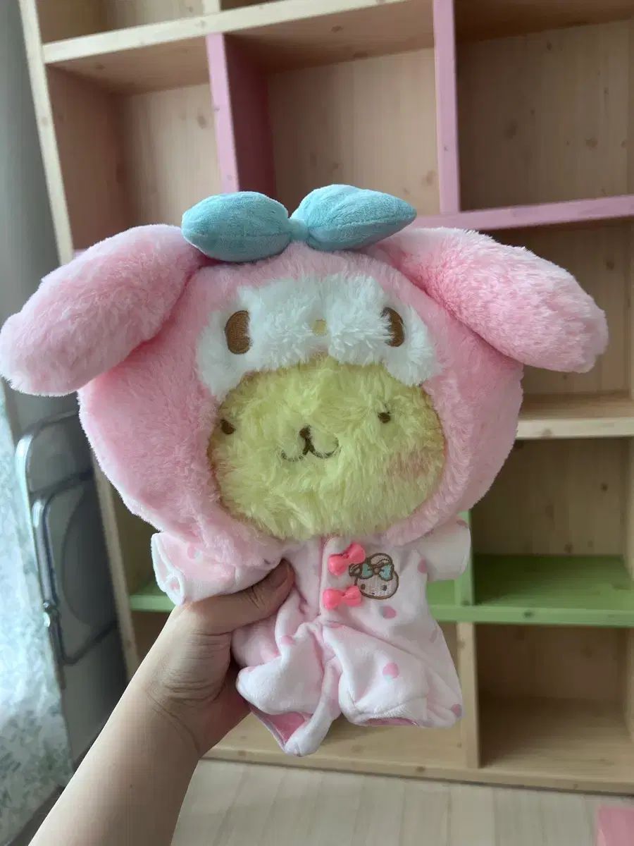クラシック初期 ポムポムプリン 癒しぬいぐるみとマイメロディ服 まとめ売り