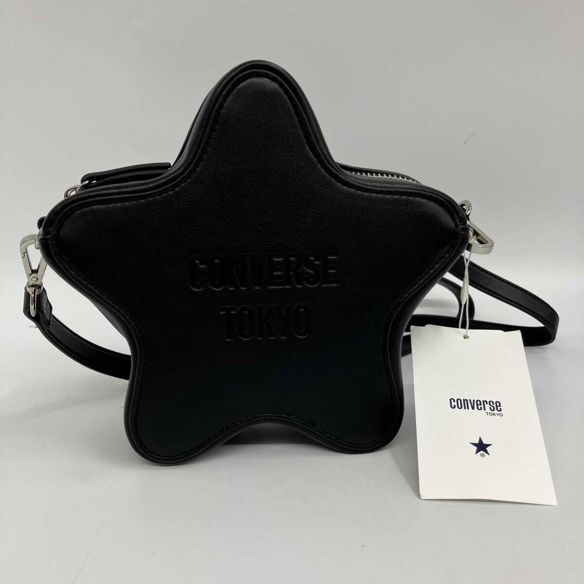 CONVERSE TOKYO/コンバーストーキョー/STAR MINI SHOULDER BAG/ブラック
