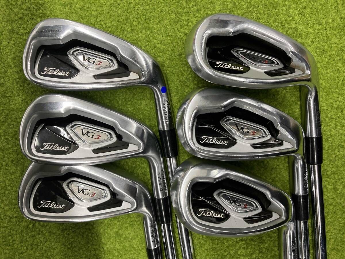 アイアンセット タイトリストブイジースリー TITLEIST VG3 7.8.9.S.A.P 6本