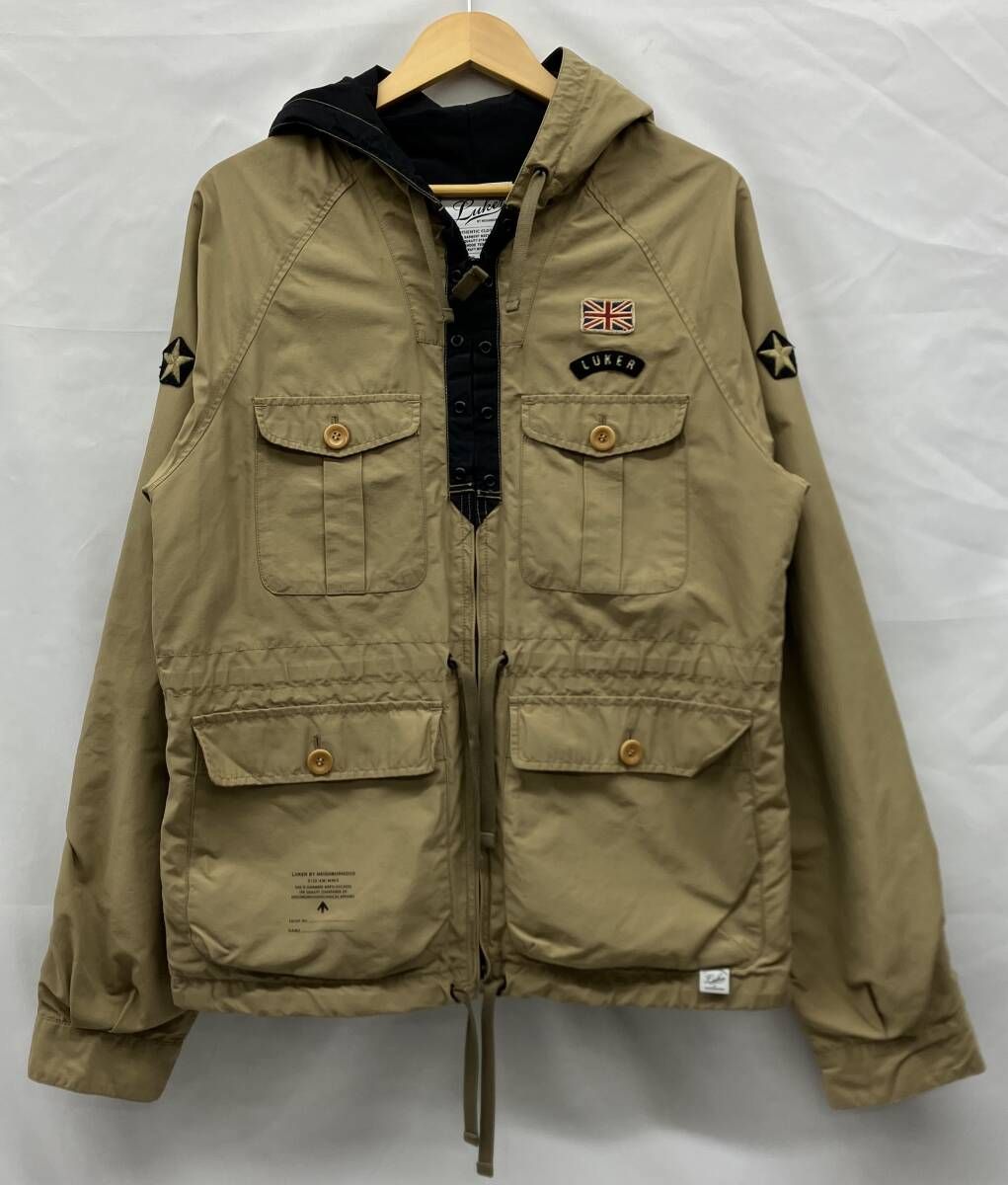 LUKER by NEIGHBORHOOD ルーカ　バイ　ネイバーフッド　ナイロン混合ジャケット　サイズL