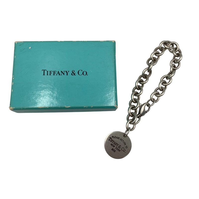 【中古品】 TIFFANY&CO. ティファニー925 RETURN TO CHAIN BRACELET リターン トゥ チェーン ブレスレット アクセサリー 【182-260804-ya-04-izu】 25,696円