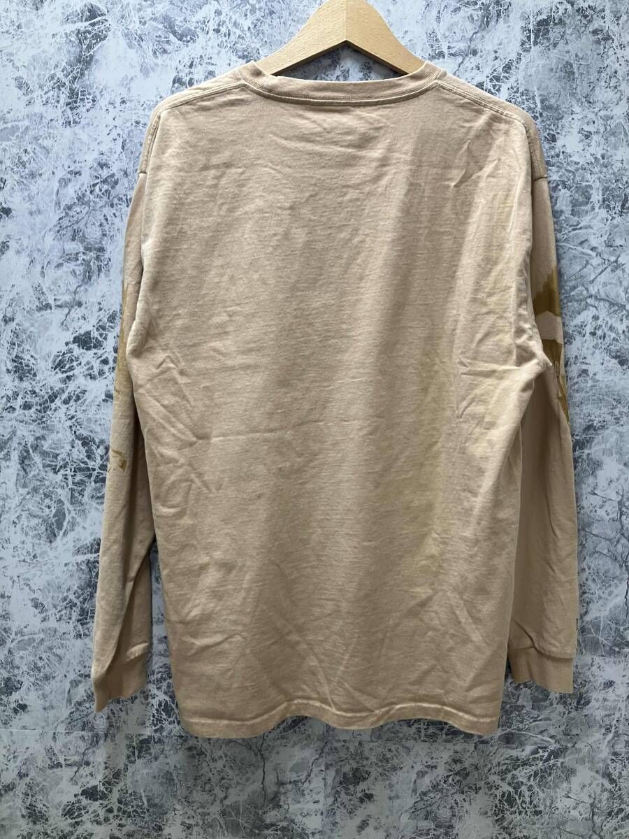 藤井風 / ふじいかぜ 長袖Tシャツ ベージュ サイズL Faded Prema 藤井 藤井風 / ふじいかぜ 長袖Tシャツ ベージュ サイズL Faded Prema 藤井