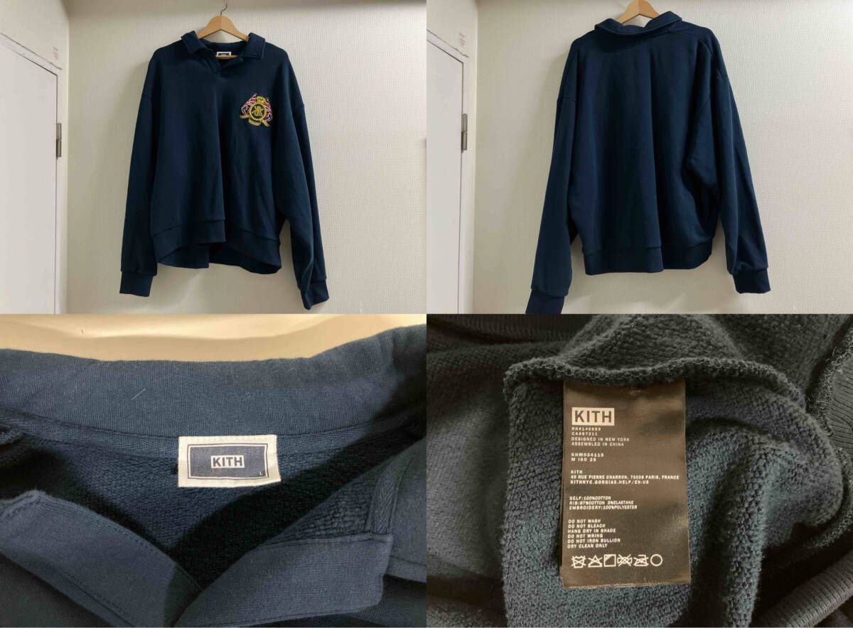 KITH スウェット KITH&KIN ネイビー