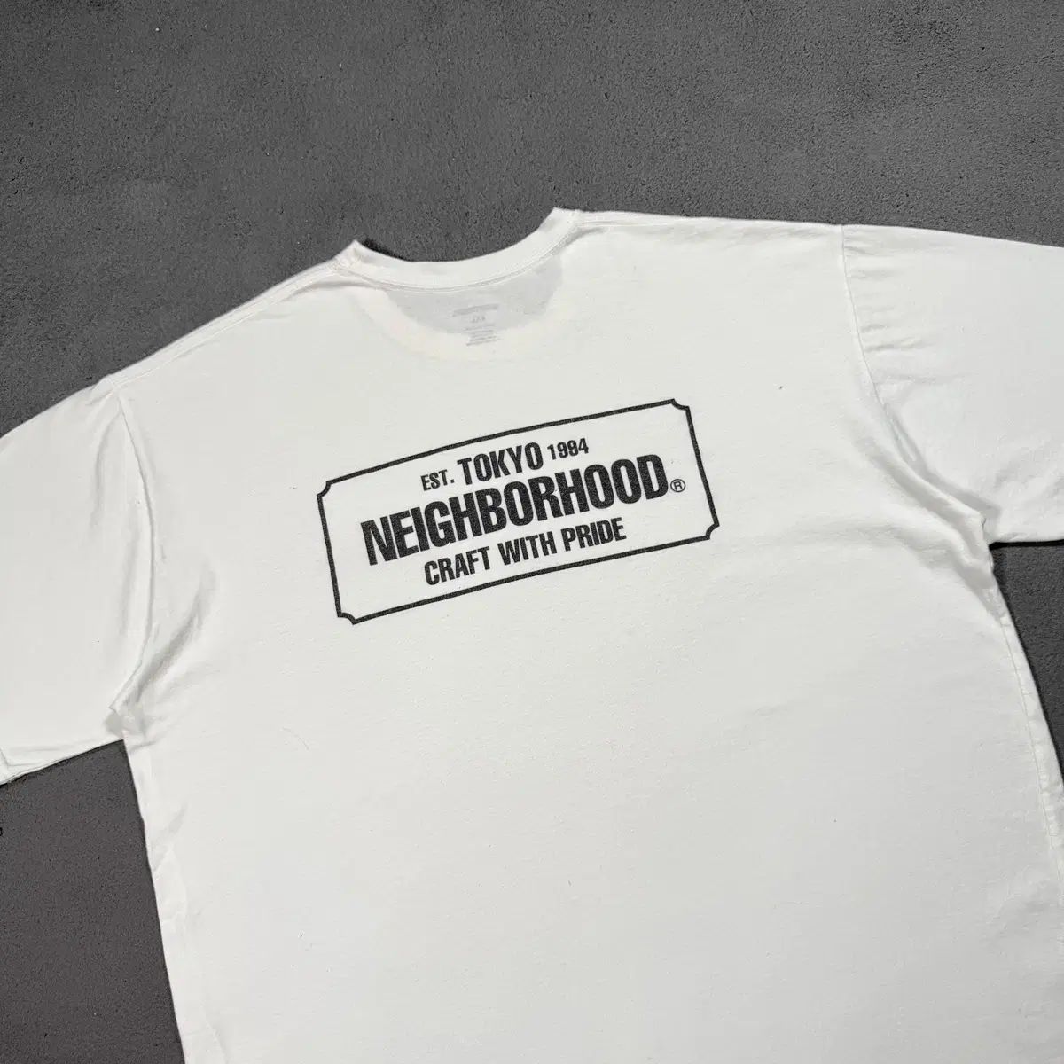 NEIGHBORHOOD(ネイバーフッド) ビックロゴ 白 半袖 7,895円