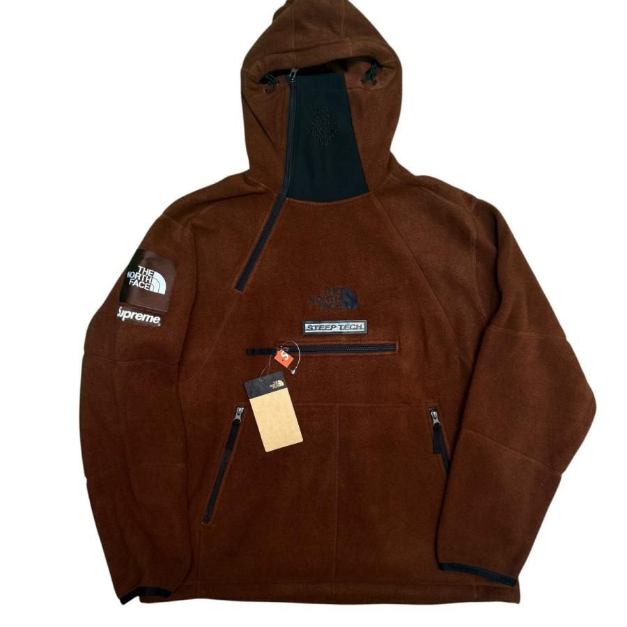 【新古品】サイズ【L】シュプリーム×ザノースフェイス Supreme×THE NORTH FACE 22AW／ STEEP TECH FLEECE PULLOVER ／スティープテックフリースプルオーバージャケット NA52208I 8065000237421
