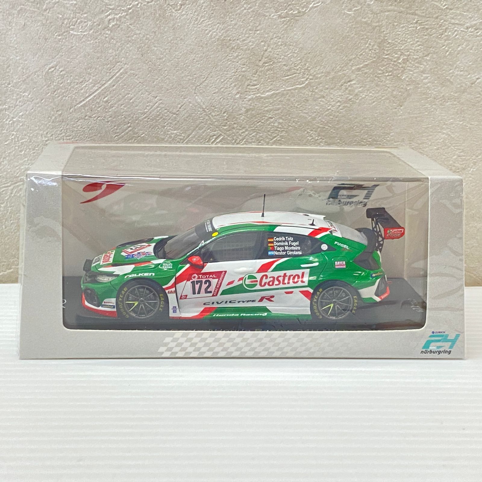 ★スパーク 1/43 Honda Civic TCR No.172 Castrol Honda Racing 24H Nurburgring 2021 SG770 未開封品 smsmini098654