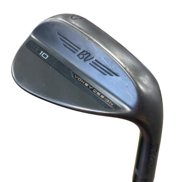 【中古】 タイトリスト VOKEY SPIN MILLED SM10 ジェットブラック 52°/08°F ウェッジ WG Dynamic Gold (フレックスS) メンズ 男性用 右利き 右用 Cランク ゴルフクラブ