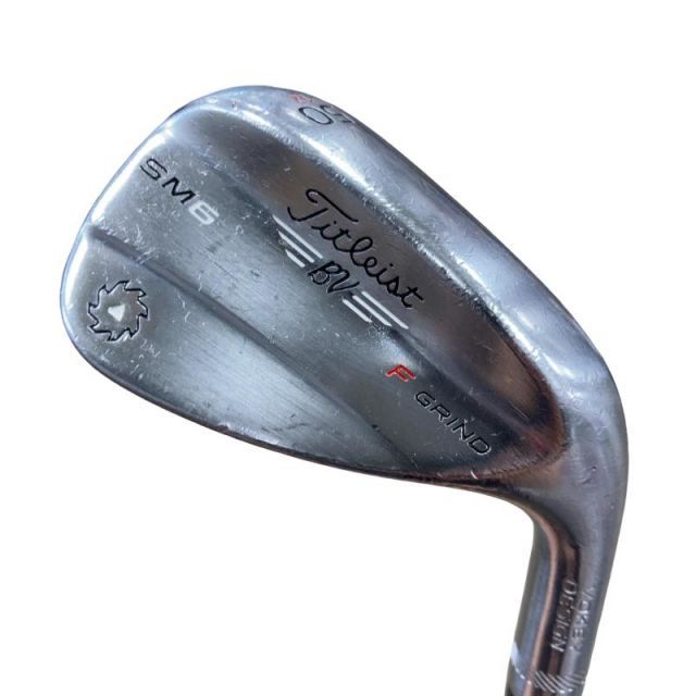 【中古】 タイトリスト VOKEY SPIN MILLED SM6 ツアークロム 50°/12°F ウェッジ WG NS PRO MODUS3 TOUR120 (フレックスS) メンズ 男性用 右利き 右用 Dランク ゴルフクラブ 6,988円
