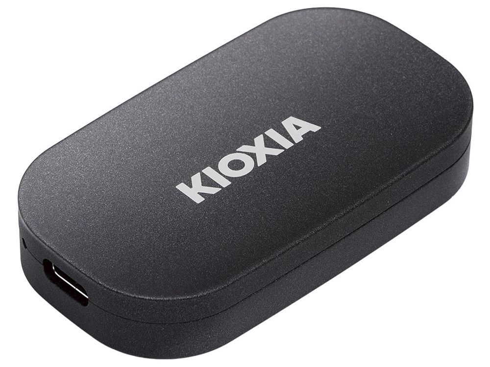 【新品】KIOXIA Portable SSD 1TB EXCERIA PLUS G2 ブラック [SSD-PKP1.0U3G2-B]