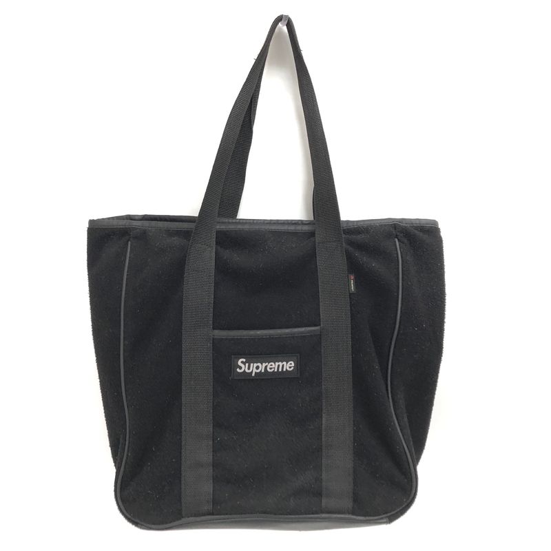 【現状渡し品】 SUPREME シュプリーム 18AW POLARTEC TOTEBAG トートバッグ ボア 鞄 【149-260804-rs-04-fur】