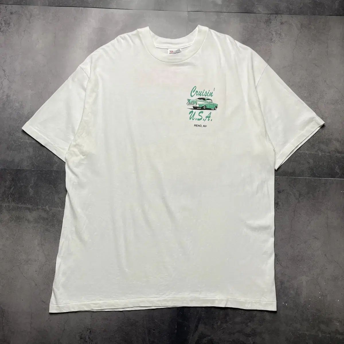 HANES 90s ヘインズ シングルステッチ グラフィック 半袖Tシャツ A01340